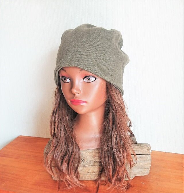 【SALE】CAP:india cotton - mosの画像1枚目