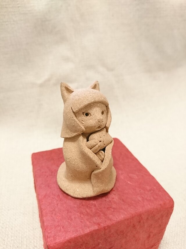 猫子守り地蔵(やきしめ①)の画像1枚目