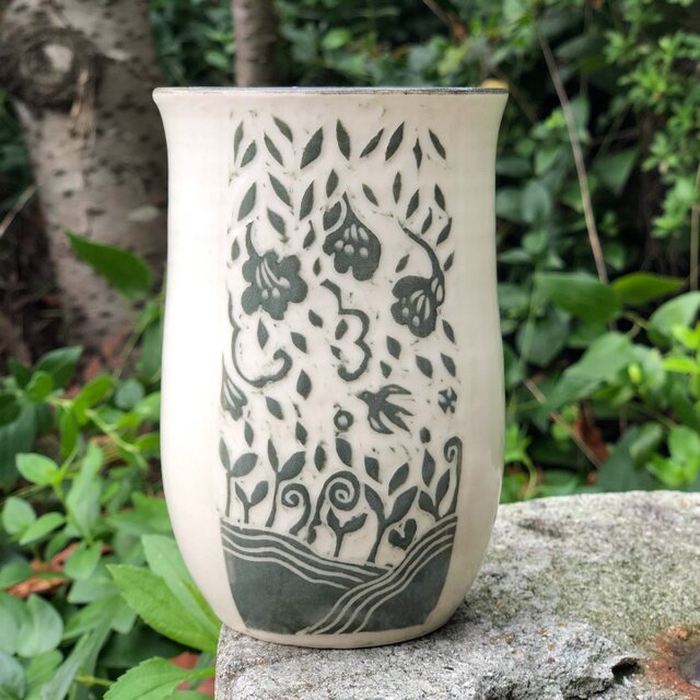 Kakiotoshi vase - 芽吹きの画像1枚目