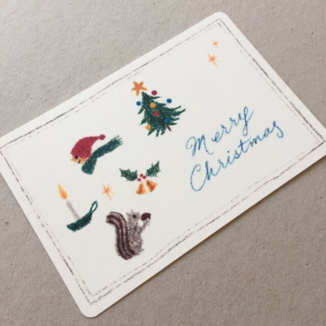クリスマスのポストカード 5枚組 | iichi 日々の暮らしを心地よくする