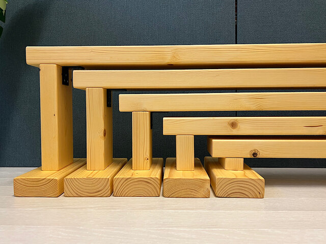 送料無料】 平均台 5台 セット | iichi 日々の暮らしを心地よくする