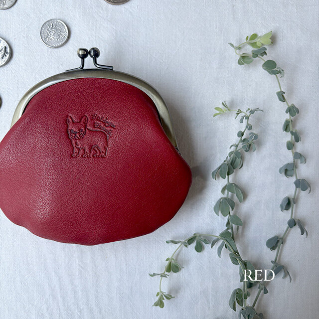 [フレンチブルドッグ] がま口財布