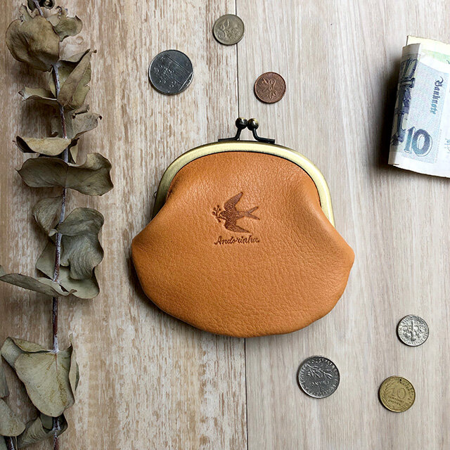 [ツバメ] がま口財布