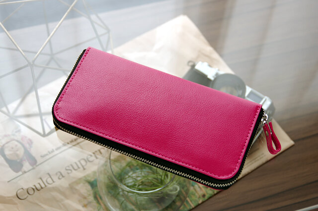 CHLOE》◇ラウンドファスナー長財布◇ピンク | iichi 日々の暮らしを