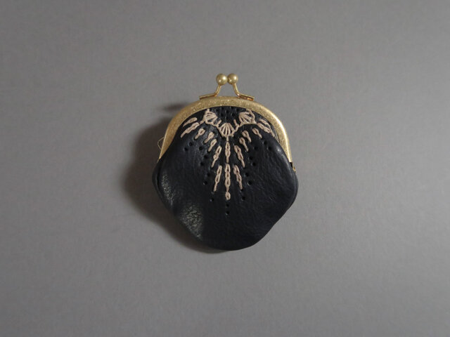 r&l stitch mini case (black)の画像1枚目