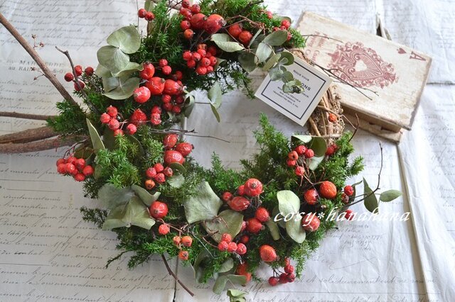 ナナカマドのウィンターwreathの画像1枚目