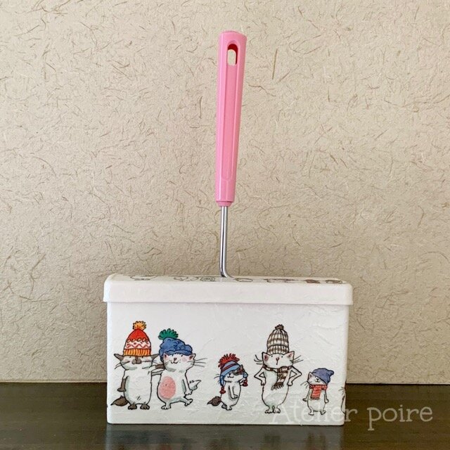 コロコロクリーナーケース*winter catsの画像1枚目