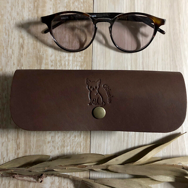 メガネケース(S) [チワワ/スムースコート]