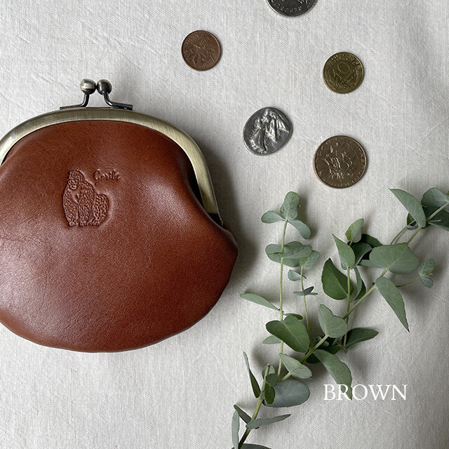 [ゴリラ］がま口財布