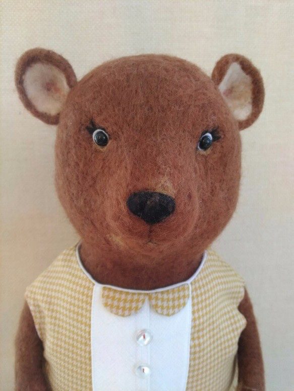 動物シリーズ「子グマの女の子」の画像1枚目