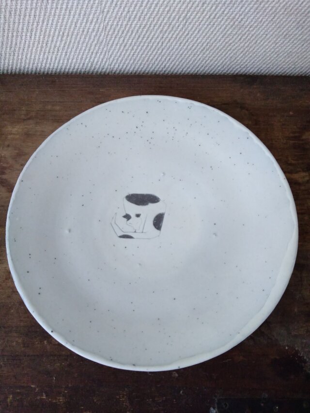 粉引き 皿の画像1枚目