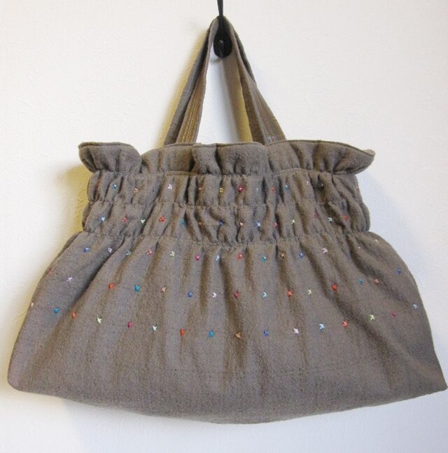 1周年記念セール！ふんわりギャザーかばん