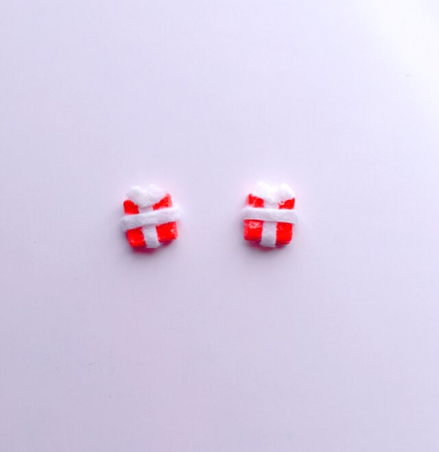 【Xmas】クリスマスプレゼントピアス/イヤリングの画像1枚目