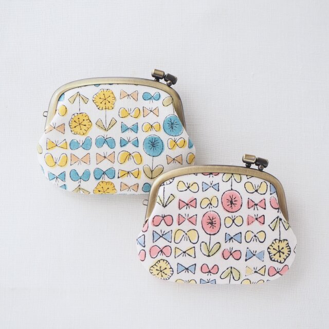 ■横ひねりがま口コインケース / sunnyday ■ panier(adm-sd)