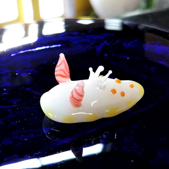 ガラスのシラユキウミウシの画像1枚目