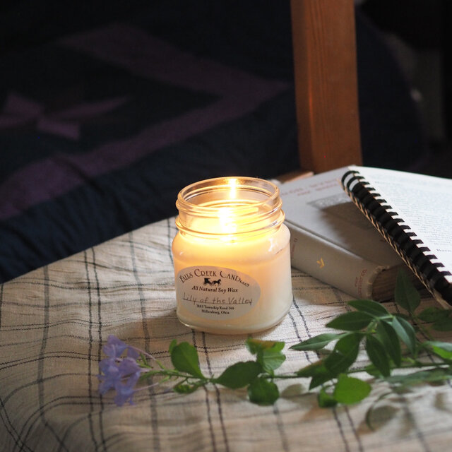 癒しの時間をあなたへ。アーミッシュの手作りソイキャンドル