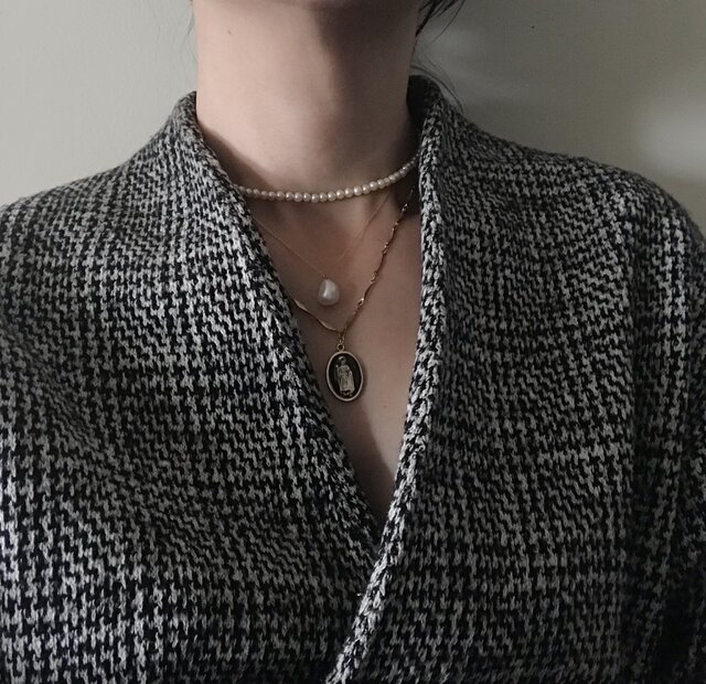 barocco pearl necklaceの画像1枚目