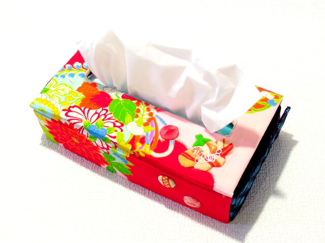 《送料無料》折りたたみ式 ティッシュケースの画像1枚目