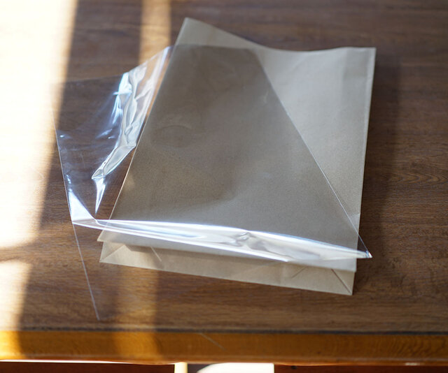 OPP袋(プラスチック袋)で梱包の画像1枚目