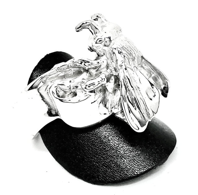 SOLID DESIGN SD-543 生き物図鑑 昆虫シリーズ 蜂シルバーリング