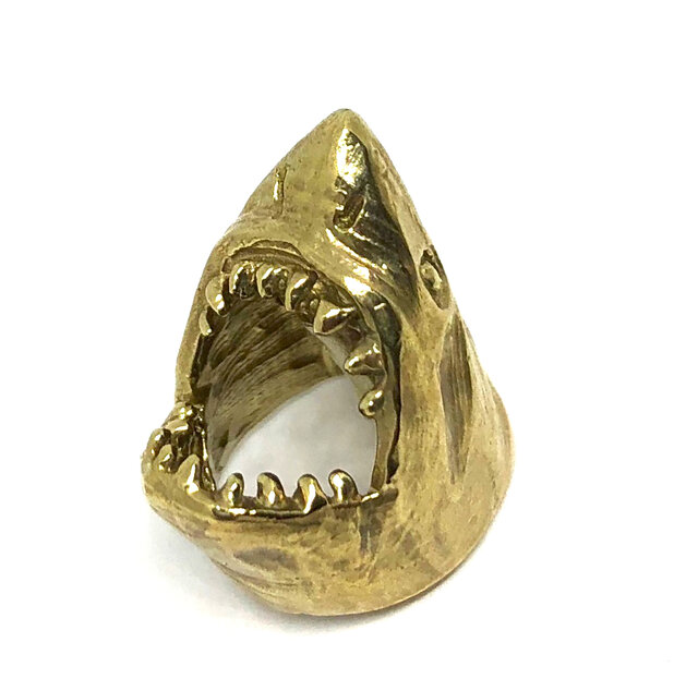 SOLID DESIGN SDr-213 【立体ピンズ】 ハットピンシリーズ Hat Pins【ジョーズハットピン】の画像1枚目