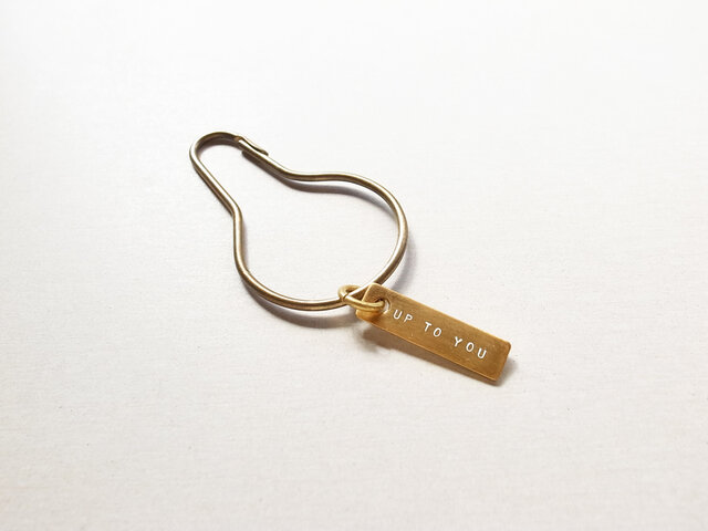 BLASS ネームプレート 長四角〈Memory key-holder〉●刻印無料の画像1枚目