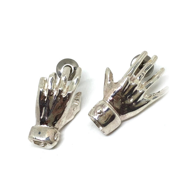 シルバー925ハンドメイドオーダー専用 SOLID DESIGN SD-535 ハンドアクセサリーシリーズ 【ハンドピアス