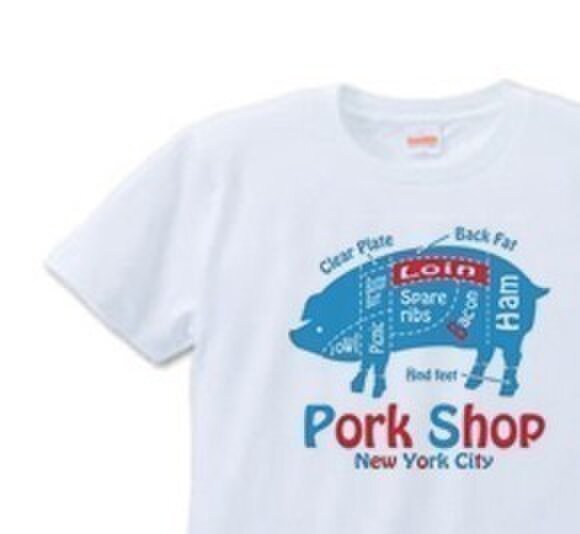 ポーク S~XL Tシャツ【受注生産品】の画像1枚目