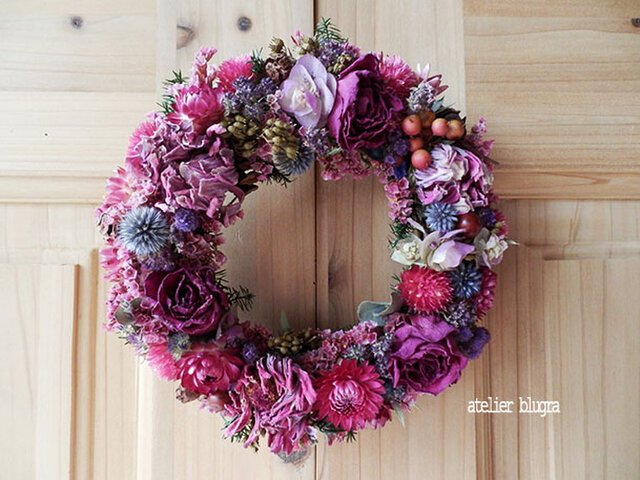 八ヶ岳〜(定形外郵便)Bordeaux color Wreathの画像1枚目