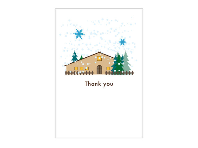 雪と家の39cardの画像1枚目