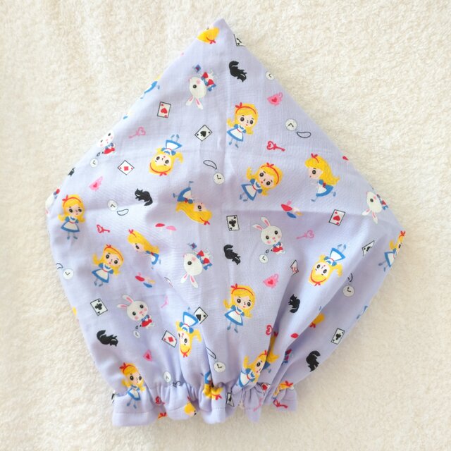 プールキャップ Wガーゼ アリスの画像1枚目