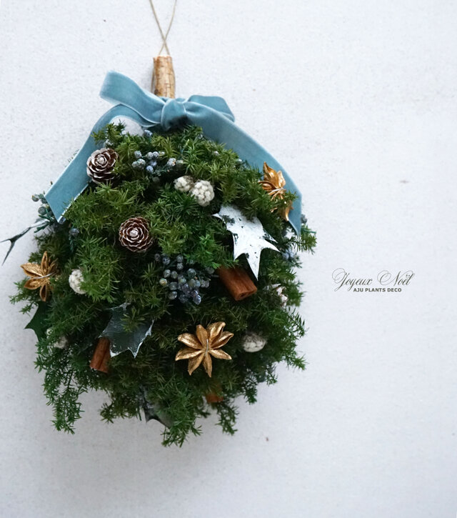 小さなクリスマスワッグ～Christmas Swag～　