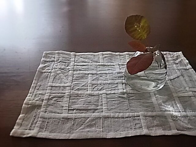 ポシャギ風クロス 32.5×22センチの画像1枚目