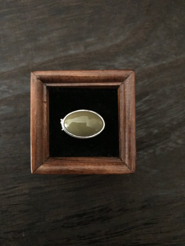オリーブオパールのRingの画像1枚目