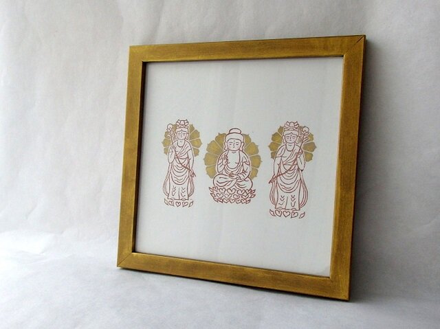 仏像　書道　白銅　文鎮　アンティーク 仏像 書道 白銅 文鎮 アンティーク