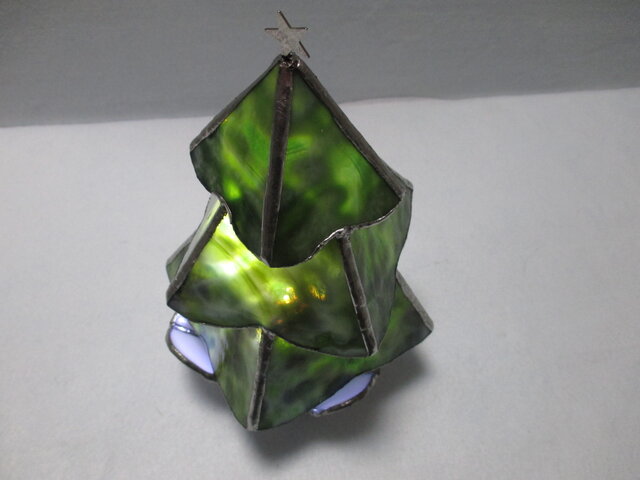 ステンドグラス クリスマス ツリー ランプ | iichi 日々の暮らし