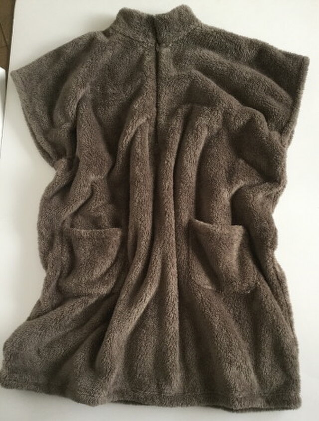 あったかポンチョ ふわふわモフモフの画像1枚目