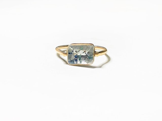 一点もの Paraiba Quartz リング No.3/ 受注制作の画像1枚目