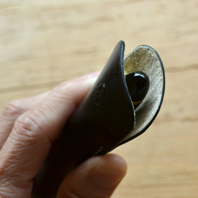 万年筆ケース（ダークグリーン・サイズ調整品） | iichi 日々の暮らし