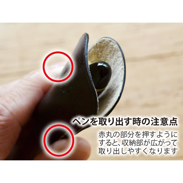 万年筆ケース（ダークグリーン・サイズ調整品） | iichi 日々の暮らし