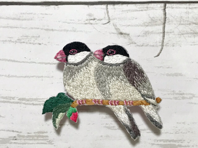 専用ページ　刺繍ブローチ　猫　文鳥 専用ページ 刺繍ブローチ 猫 文鳥 刺繍ブローチ 専用ページ
