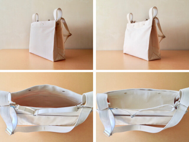 バンザイショルダーバッグ（L）［生成］ | iichi 日々の暮らしを