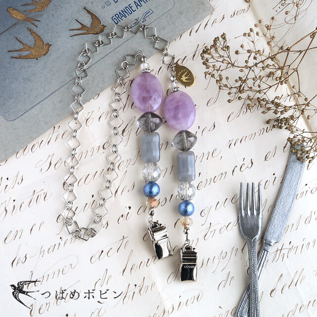 ナプキンクリップ《あじさい坂》◎114【送料無料】の画像1枚目
