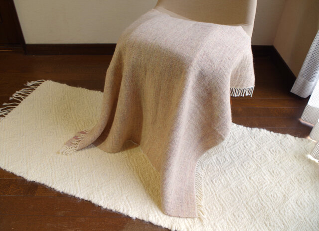手織りミニブランケット 中厚手 | iichi 日々の暮らしを心地よくする