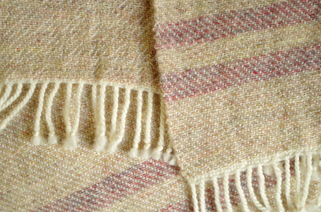 手織りミニブランケット 中厚手 | iichi 日々の暮らしを心地よくする