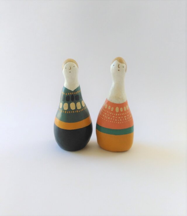 ひとびとの置き物(各一点限り)の画像1枚目