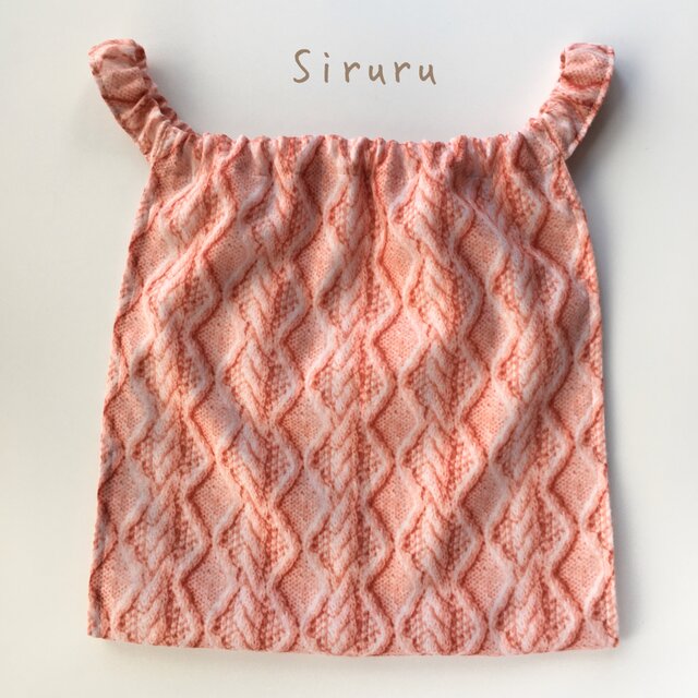 冬季限定*M:ゆるふわ*ふんどしパンツ(ニット柄)ダブルガーゼ フンティー ふんどしショーツの画像1枚目