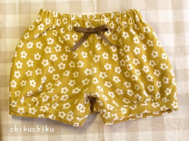 かぼちゃパンツ（90サイズ） | iichi 日々の暮らしを心地よくする