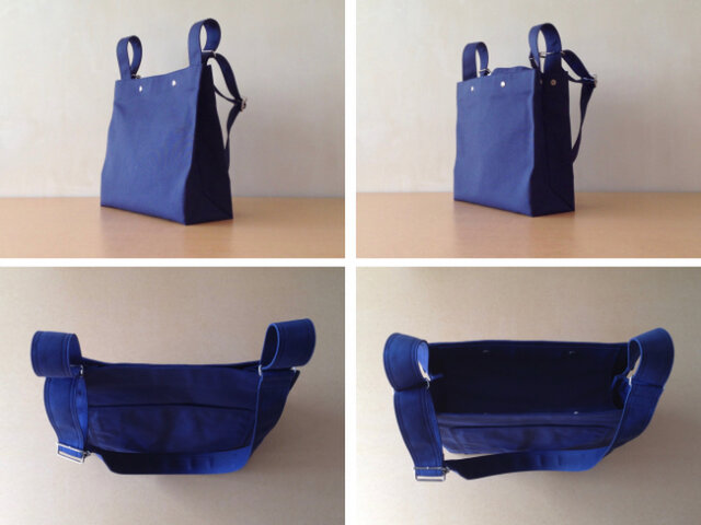 バンザイショルダーバッグ（M）［紺］ | iichi 日々の暮らしを心地よく