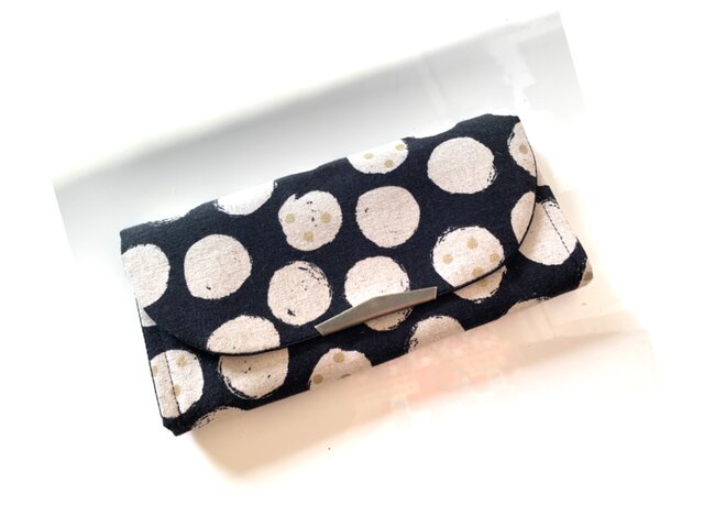 ■軽い・長財布☆モノトーンの画像1枚目